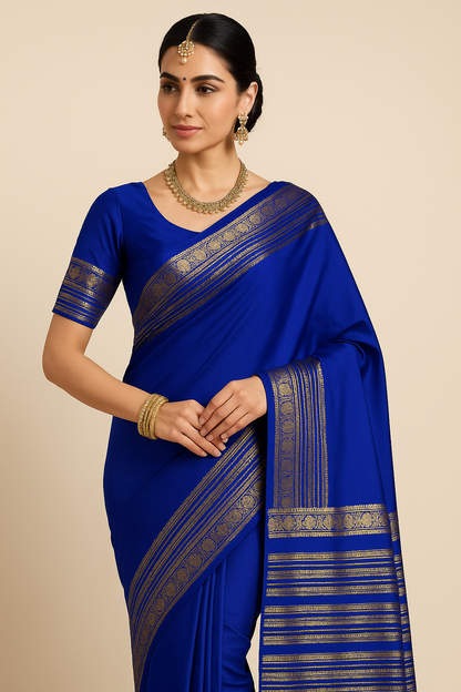 Mysore Semi Silk saress